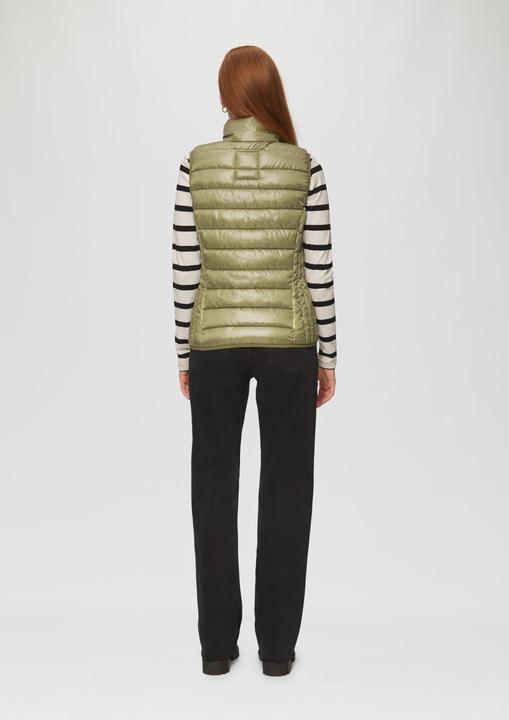 Actual product image S.Oliver Outdoor-Weste Steppweste mit Stehkragen (M)