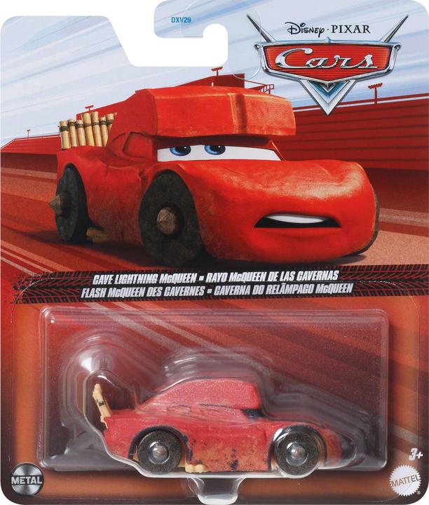 Actual product image Mattel Disney and Pixar Cars On The Road Cave Lightning McQueen