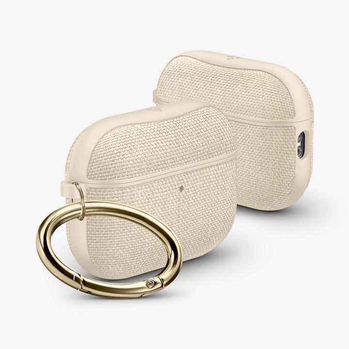 Actual product image Spigen - Urban Fit - Apple AirPods Pro 3 - Dune Beige (Charging case cover)