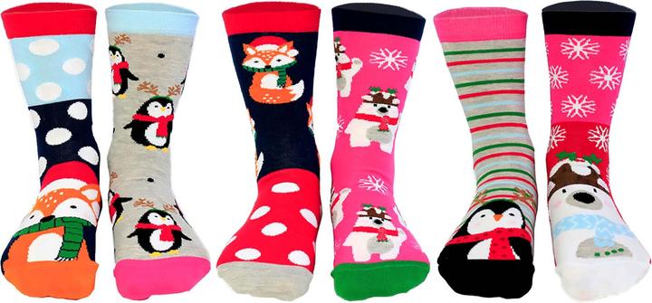 United Oddsocks Mistletoes (pack of 3, 37 - 42)