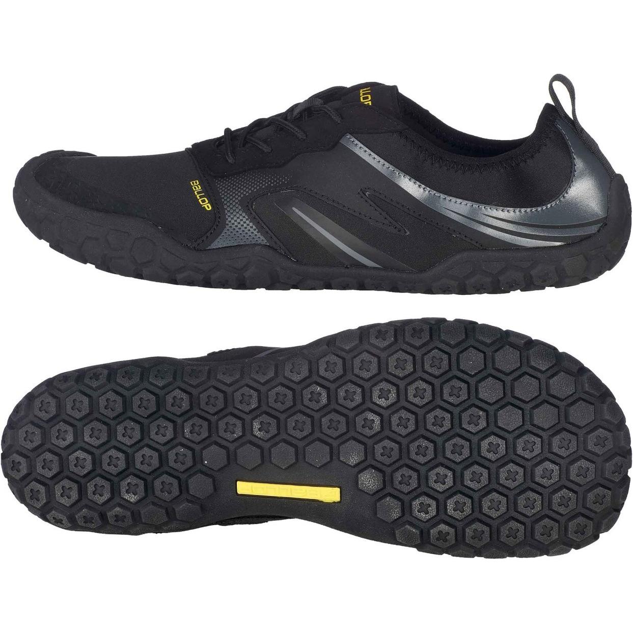 Thumbnail - Ballop, Herren, Wanderschuhe, barefoot Serengeti black (47), Schwarz