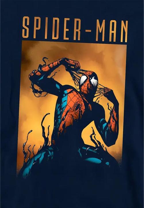 Actual product image Spiderman Childrens/Kids Creeping Venom Hoodie (140, 146)