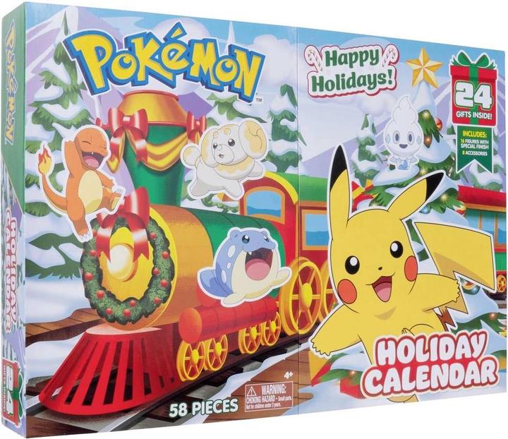 Actual product image Pokémon Advent calendar 24