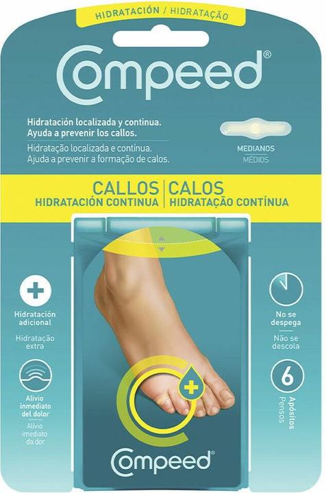 Actual product image Compeed Calluses Continuous hydration 6h