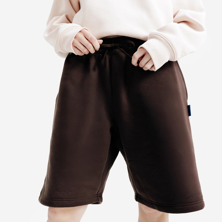 Image du produit Decathlon Short mixte, Elementals, marron (XS)