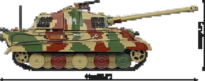 Actual product image Cobi 11000 PCS TIGER II Königstiger 1:12 COBI-2808