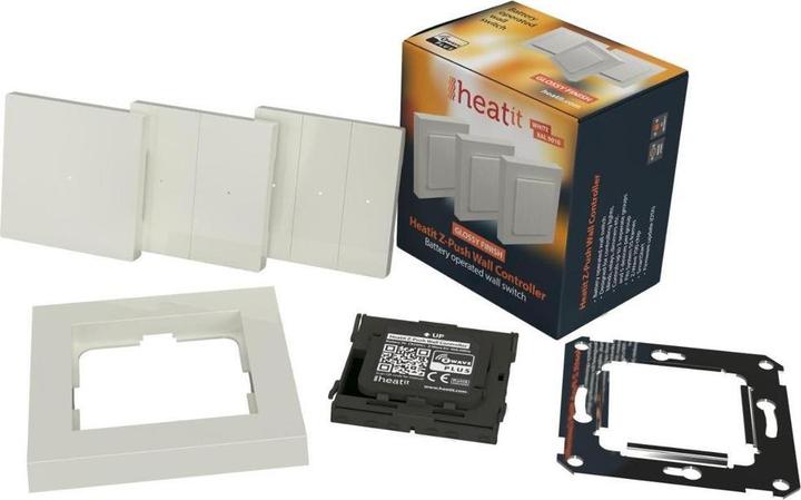 Produktbild Heatit Controls - Z-Wave+ 700 Z-Push Wall controller drahtloser Schalter