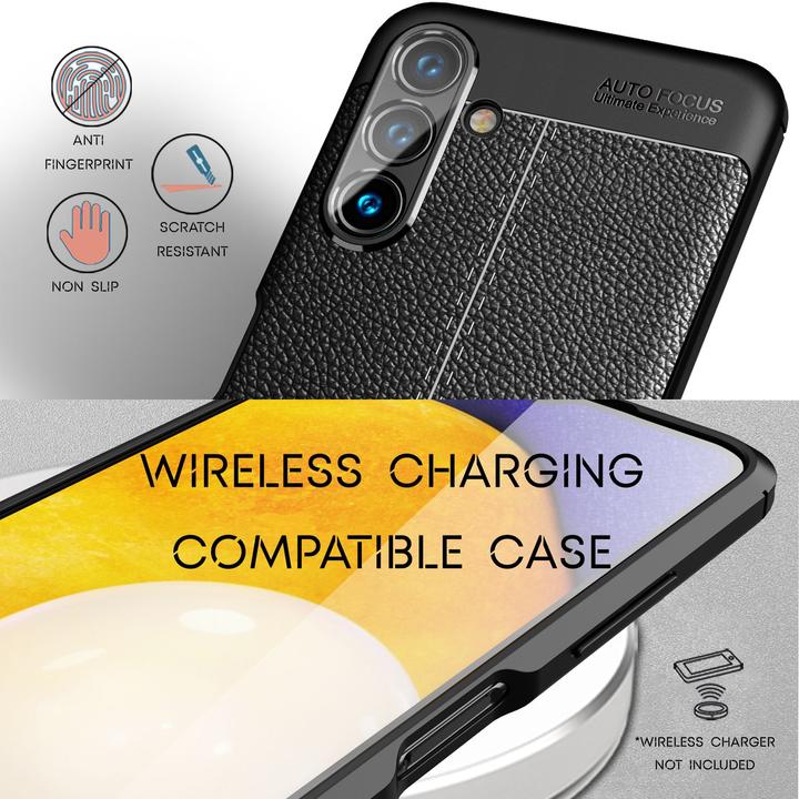 Produktbild Nalia Leder-Look Silikon Hülle (Samsung Galaxy A13 5G)