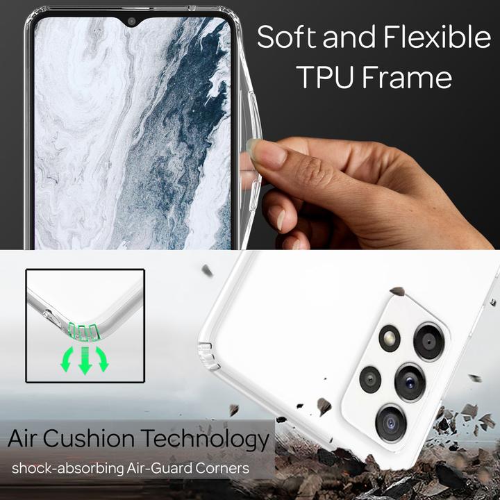 Produktbild Nalia Klare Transparente Hybrid Hülle (Samsung Galaxy A13)