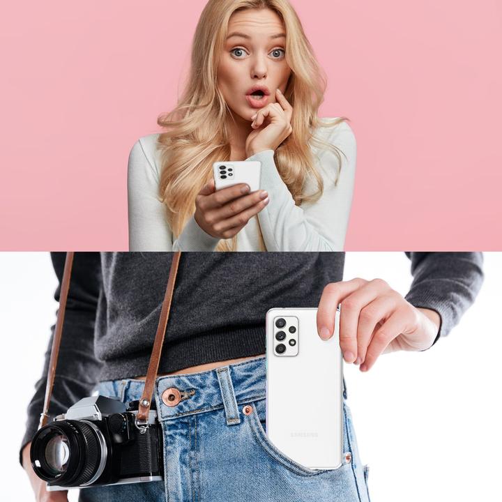 Produktbild Nalia Klare Transparente Hybrid Hülle (Samsung Galaxy A13)
