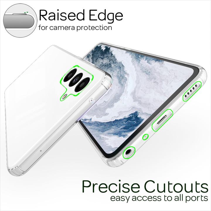 Produktbild Nalia Klare Transparente Hybrid Hülle (Samsung Galaxy A13 5G)