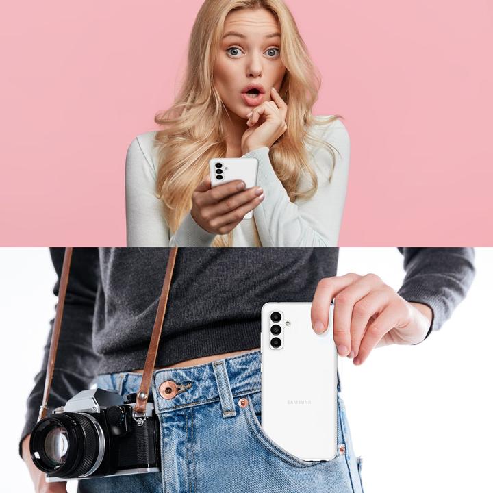 Produktbild Nalia Klare Transparente Hybrid Hülle (Samsung Galaxy A13 5G)