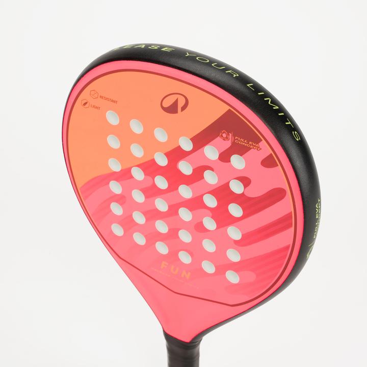 Actual product image Kuikma Padelschläger Kinder 5 bis 8 Jahre - PR Fun rosa/orange