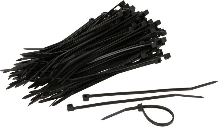 Actual product image Max Hauri Cable ties (Plastic cable ties, 100 mm, 100 pcs.)