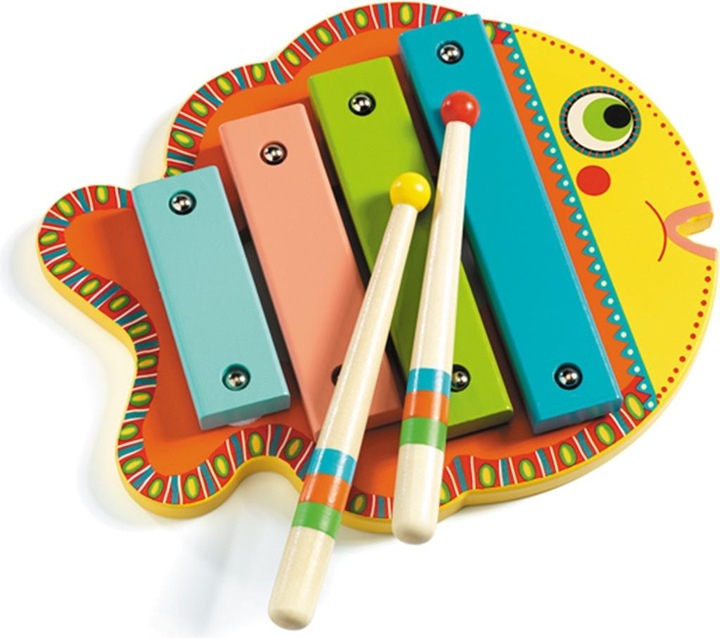 Produktbild Djeco Holzxylophon Fisch (Italienisch)