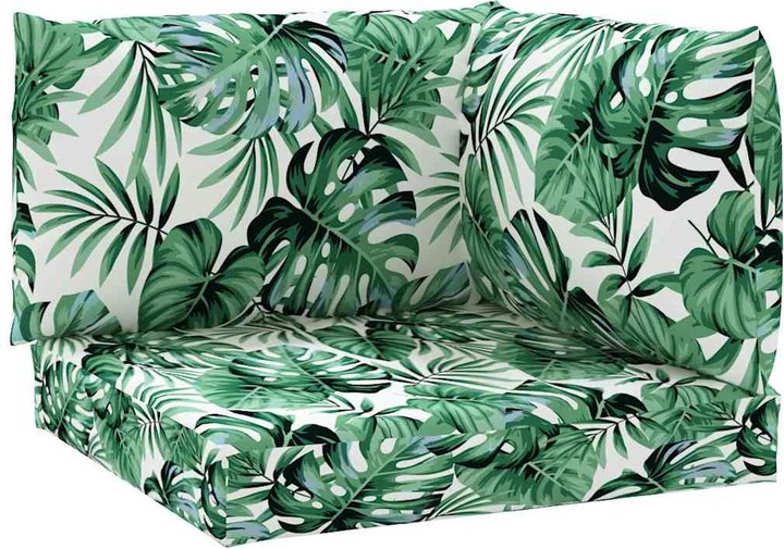 Image du produit VidaXL Ensemble salon de jardin 10 pièces avec coussins (60 x 60 x 8 cm)