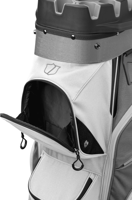 Actual product image Wilson - iLock Cart Bag - Grey/White/Black