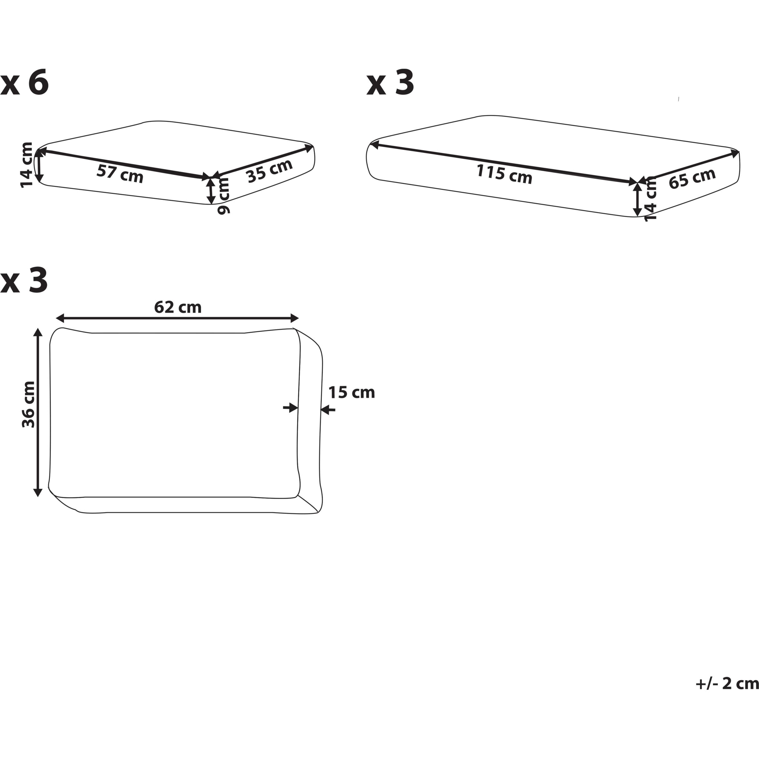 Thumbnail - Beliani, Zubehör Gartenmöbel, Rima Iii