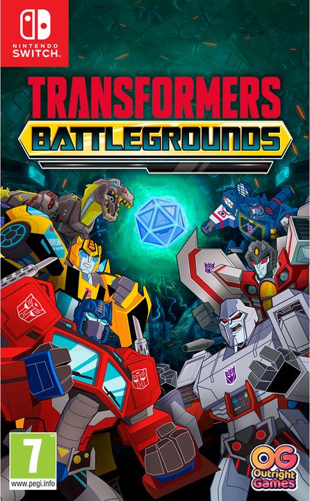 Actual product image Game Transformers: Battlegrounds (Code in Box) (Switch, Switch Lite, Switch OLED, EN, FR)