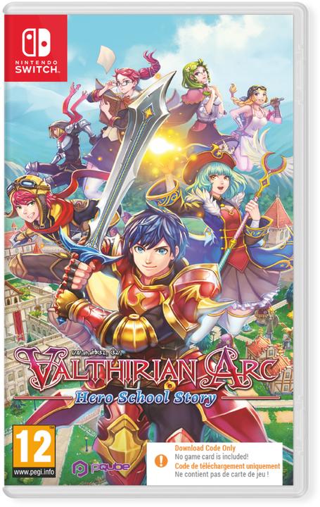 Image du produit Pqube Arc valthirien : l'histoire de l'école des héros (Code in a Box) (Switch, Switch Lite, Switch OLED, DE, EN, FR)