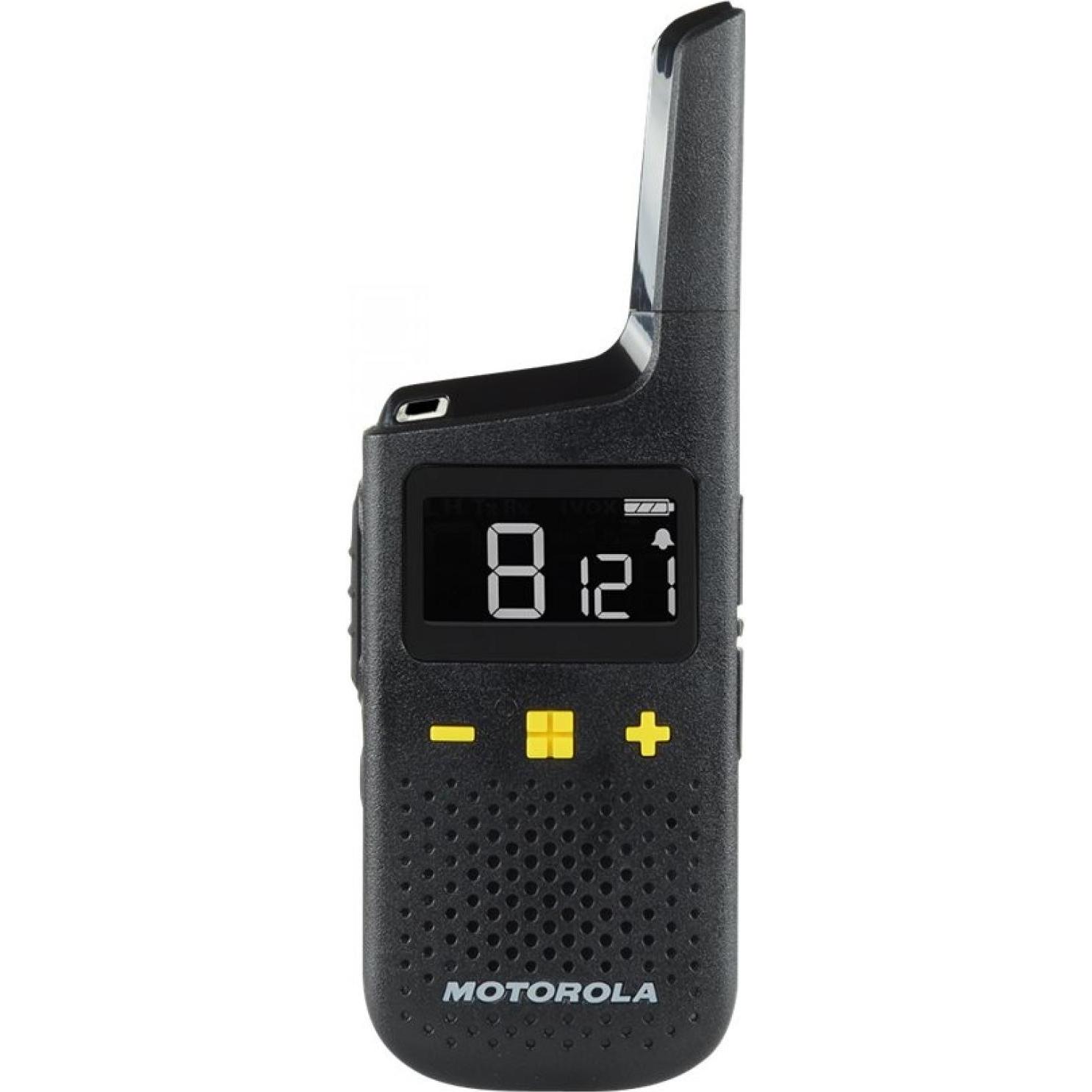Thumbnail - Motorola XT185 Set mit 2 Einheiten (8 km), Walkie-Talkie, Schwarz