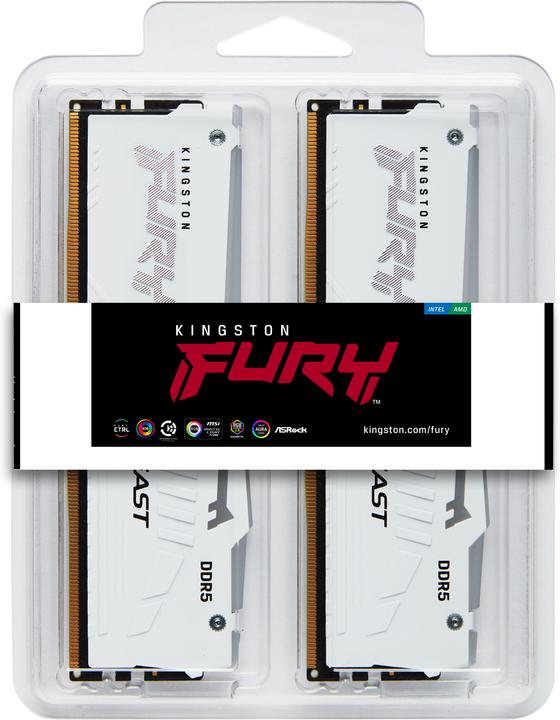 Actual product image Kingston Fury Beast (2 x 32GB, 6400 MHz, DDR5 RAM, DIMM)