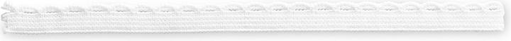 Actual product image Prym Elastic end tip, white 10 mm, card 2 m
