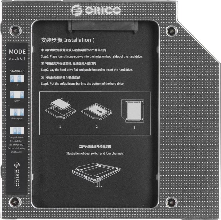 Actual product image Orico Pouch 2.5 in. DRIVE POCKET FOR LAPTOP SATA3
