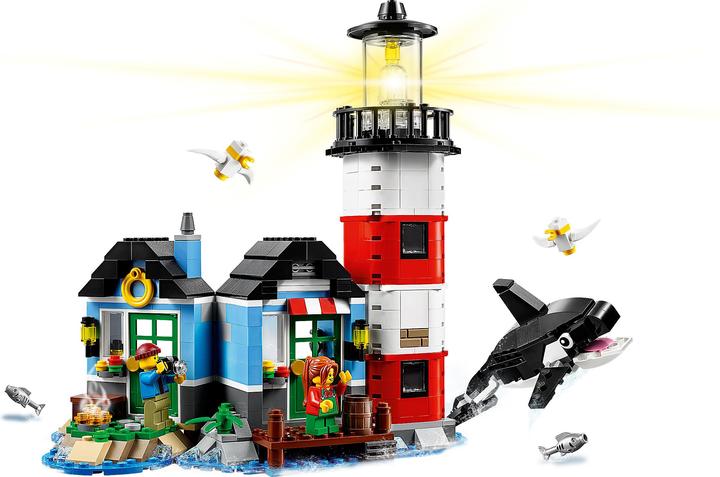 Produktbild LEGO Creator Leuchtturm-Insel (31051)