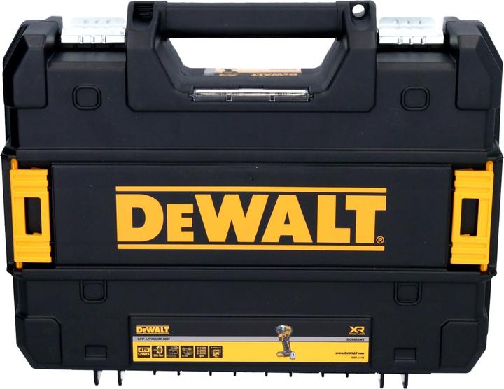 Produktbild DeWalt DCF 850 E1T Akku Schlagschrauber 18 V 205 Nm 1/4" Brushless + 1x Powerstack Akku 1,7 Ah + (Batteriebetrieb)