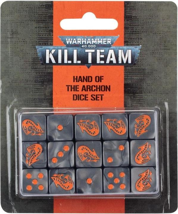 Games Workshop Kill Team: Set di dadi della Mano dell'Arconte