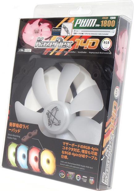 Produktbild Scythe PC-Lüfter Kaze Flex 140 Round RGB PWM (140 mm, 1x)