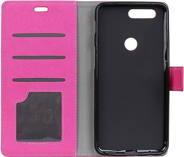 Actual product image MU Classic Leather cover with cross pattern (OnePlus 5T)