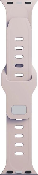 Produktbild 3MK Silicone Watch Strap różowobeżowy/ latte dla Apple Watch 42/44/45/49mm (Silikon, Edelstahl)