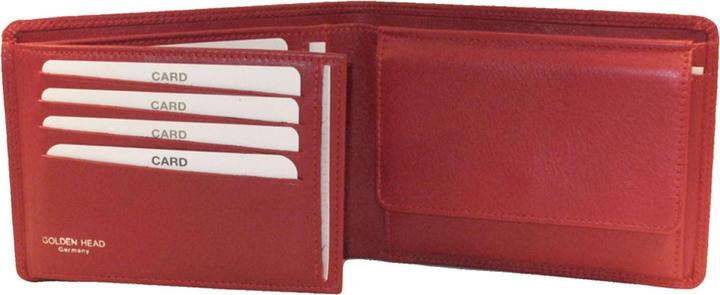 Image du produit Golden Head Porte-monnaie Polo RFID en cuir 12,5 cm