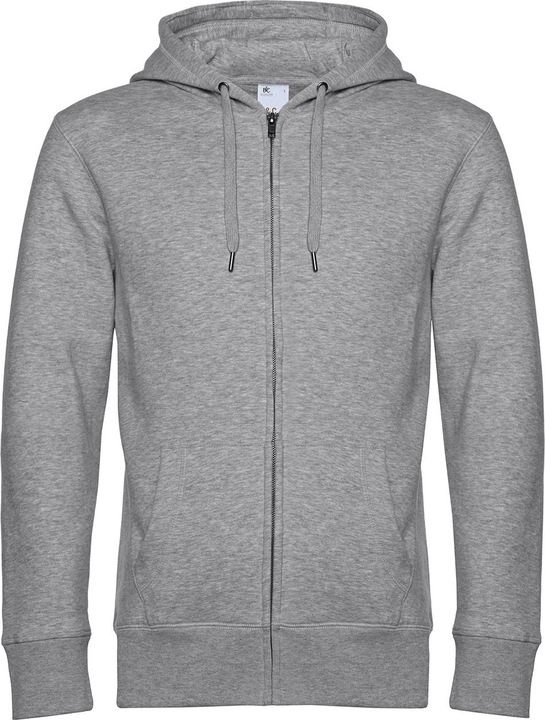 Produktbild B&C Kapuzenpullover Durchgehender Reissverschluss (3XL)