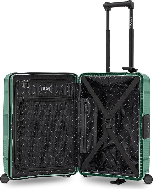 Produktbild Redolz Essentials 15 4-Rollen Kabinentrolley 55 cm mit Dreipunkt-Verschluss (40 l)