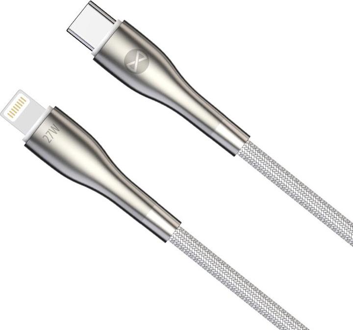 Produktbild Forever Schlankes Kabel USB-C - Lightning 1,0 m 27W weiss (1 m, USB 3.2 Gen 1, 27 W)