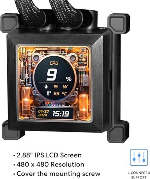 Actual product image Lian-Li HydroShift LCD 360S