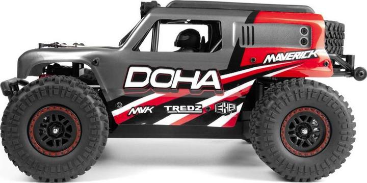 Immagine prodotto Maverick Doha 1/20 4WD Elektro Truck - Rot (Ready to run) (RTR pronto all'uso)