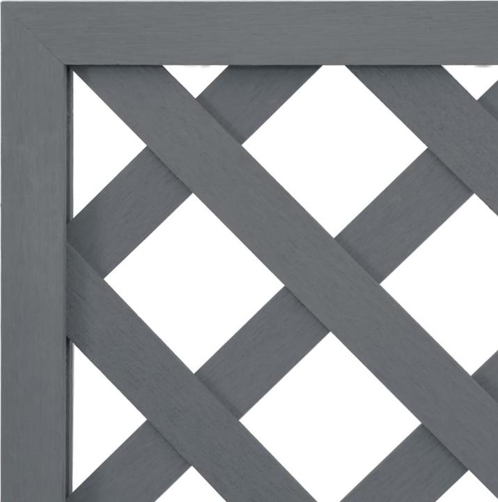 Produktbild vidaXL Pflanzkübel mit Rankgitter