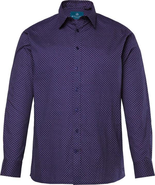 Actual product image Boston Park Hemd, Langarm, Minimalmuster, Kentkragen, Comfort Fit (XXL)