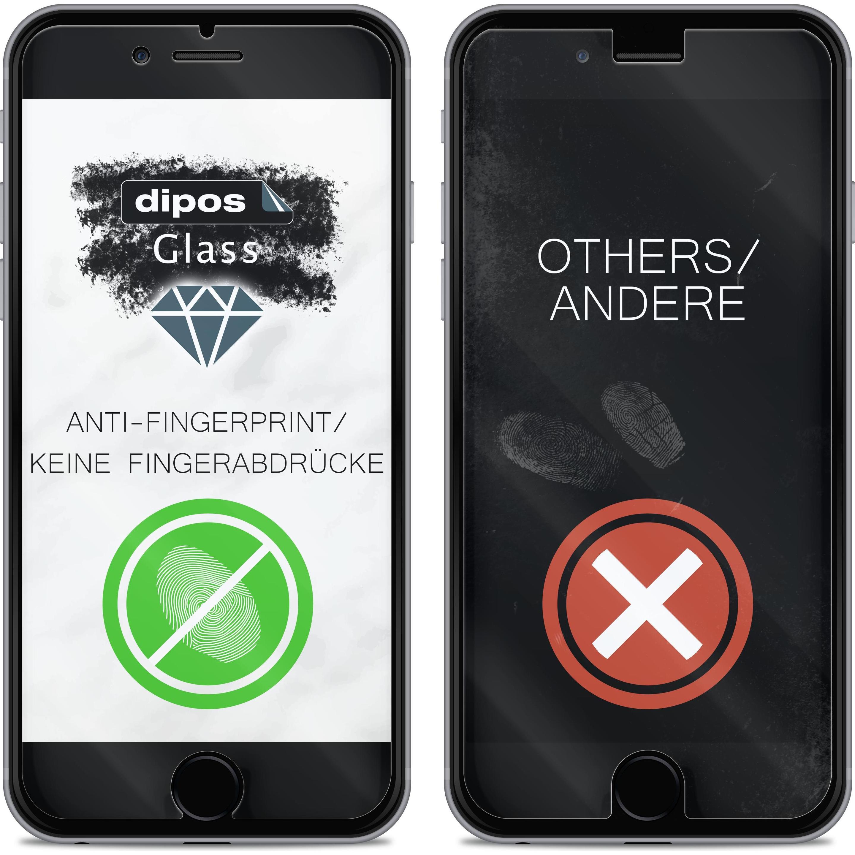 Dipos Displayschutz Anti-Shock (1 Stück, Motorola Edge 30 Ultra), Smartphone Schutzfolie, Transparent