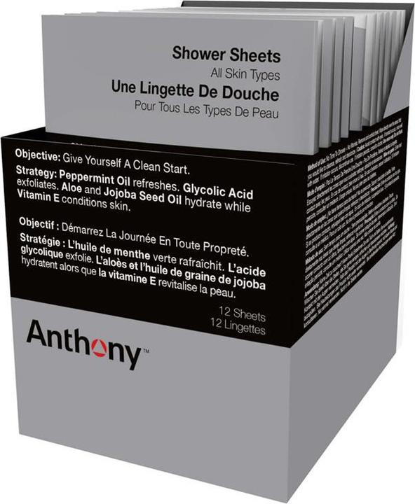 Actual product image Anthony Shower Sheets