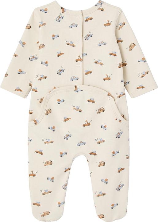 Actual product image Vertbaudet Bio-Kollektion: Baby Strampler mit Autos (80)