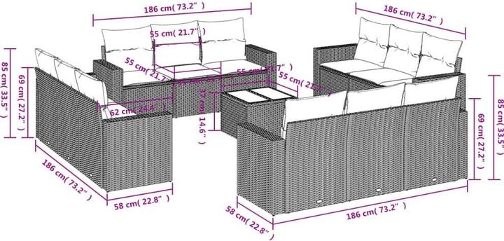 Produktbild vidaXL Kolton