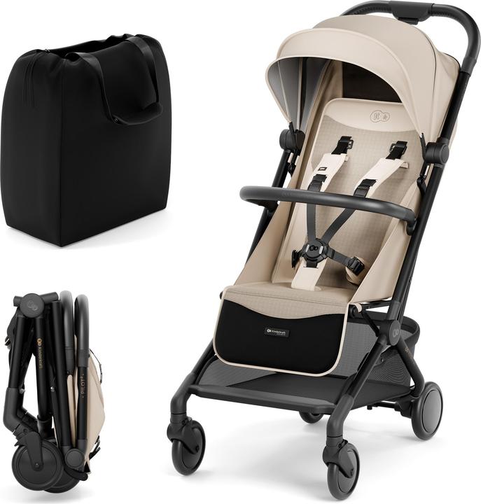 Actual product image KinderKraft Baby Stroller (Cabin) PILOT 2 SOFT BEIGE