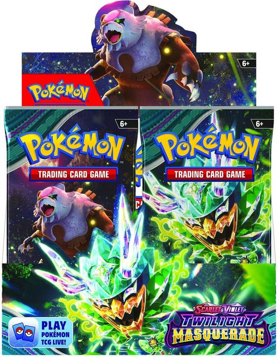 Produktbild Pokémon Twilight Masquerade (Englisch, Booster Pack)