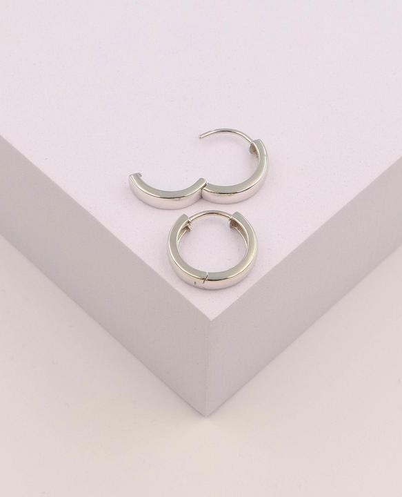 Image du produit Muau Créoles (Or blanc 750/18K)