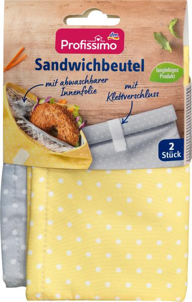 Produktbild dm Profissimo Sandwichbeutel